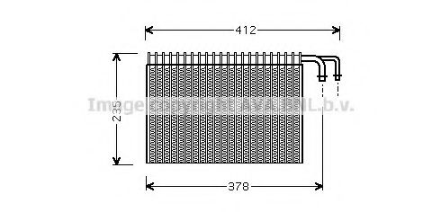 Imagine evaporator,aer conditionat AVA QUALITY COOLING BWV268