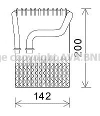 Imagine evaporator,aer conditionat AVA QUALITY COOLING BWV433