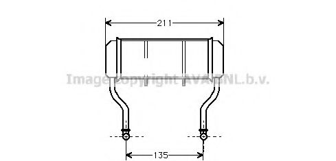 Imagine Radiator ulei, ulei motor AVA QUALITY COOLING CN3058