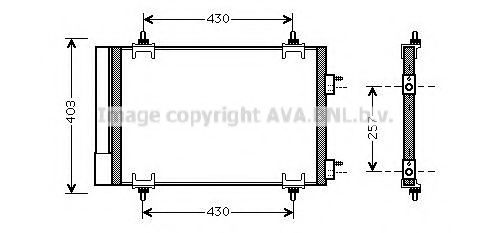 Imagine Condensator, climatizare AVA QUALITY COOLING CN5230D