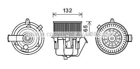 Imagine Electromotor, ventilatie interioara AVA QUALITY COOLING CN8297