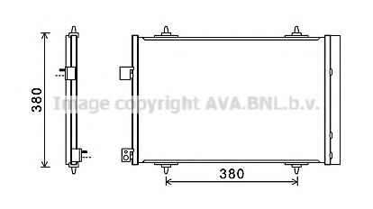 Imagine Condensator, climatizare AVA QUALITY COOLING CNA5274D