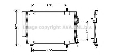 Imagine Condensator, climatizare AVA QUALITY COOLING CNA5283D