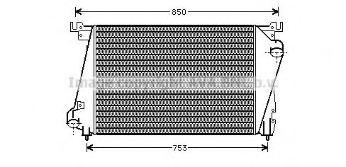 Imagine Intercooler, compresor AVA QUALITY COOLING CR4035