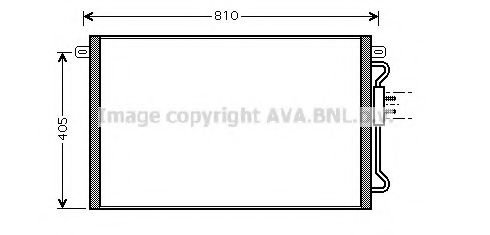 Imagine Condensator, climatizare AVA QUALITY COOLING CR5075