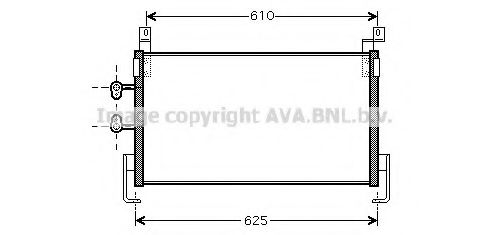 Imagine Condensator, climatizare AVA QUALITY COOLING CR5095