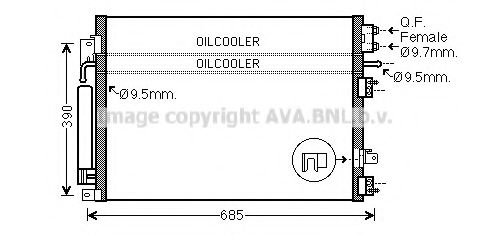 Imagine Condensator, climatizare AVA QUALITY COOLING CR5123D