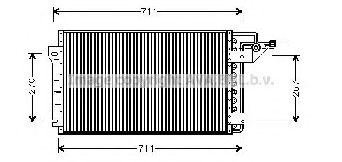 Imagine Condensator, climatizare AVA QUALITY COOLING CT5009