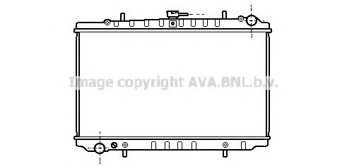 Imagine Radiator, racire motor AVA QUALITY COOLING DN2027