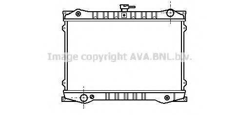 Imagine Radiator, racire motor AVA QUALITY COOLING DN2036