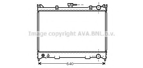 Imagine Radiator, racire motor AVA QUALITY COOLING DN2078