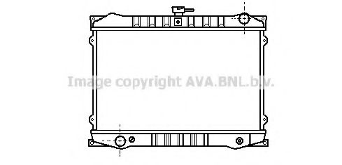 Imagine Radiator, racire motor AVA QUALITY COOLING DN2101