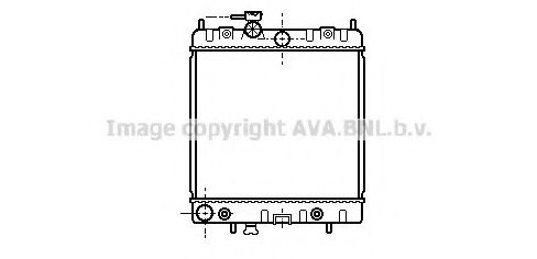 Imagine Radiator, racire motor AVA QUALITY COOLING DN2131