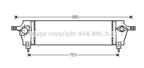 Imagine Intercooler, compresor AVA QUALITY COOLING DNA4333