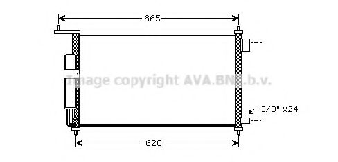 Imagine Condensator, climatizare AVA QUALITY COOLING DNA5332D