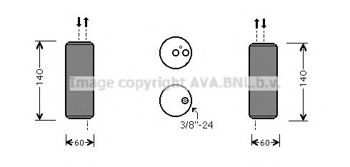 Imagine uscator,aer conditionat AVA QUALITY COOLING DND082