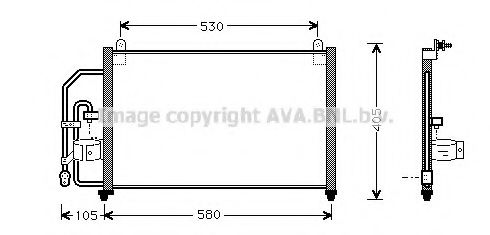 Imagine Condensator, climatizare AVA QUALITY COOLING DW5012