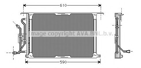 Imagine Condensator, climatizare AVA QUALITY COOLING FD5258