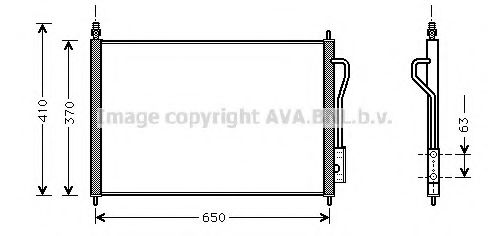 Imagine Condensator, climatizare AVA QUALITY COOLING FD5268