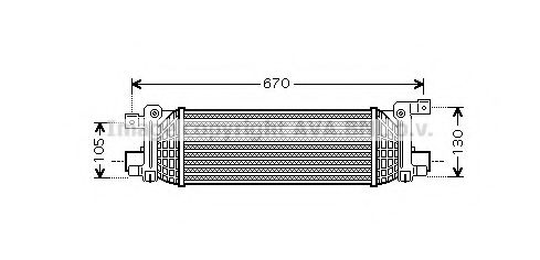 Imagine Intercooler, compresor AVA QUALITY COOLING FDA4401