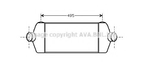 Imagine Intercooler, compresor AVA QUALITY COOLING FDA4406