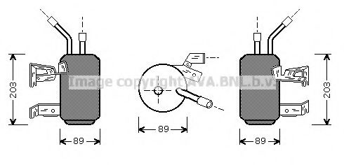 Imagine uscator,aer conditionat AVA QUALITY COOLING FDD312