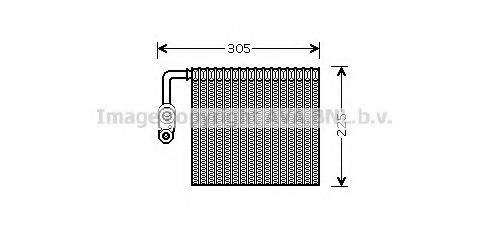 Imagine evaporator,aer conditionat AVA QUALITY COOLING FDV426