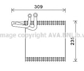 Imagine evaporator,aer conditionat AVA QUALITY COOLING FDV493