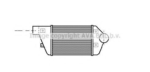 Imagine Intercooler, compresor AVA QUALITY COOLING FT4113