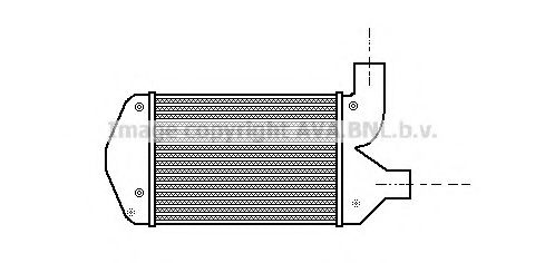 Imagine Intercooler, compresor AVA QUALITY COOLING FT4269