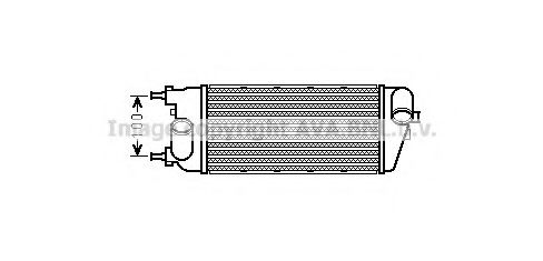 Imagine Intercooler, compresor AVA QUALITY COOLING FT4391