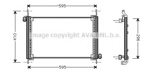 Imagine Condensator, climatizare AVA QUALITY COOLING FT5237