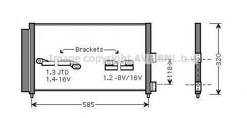 Imagine Condensator, climatizare AVA QUALITY COOLING FT5289D