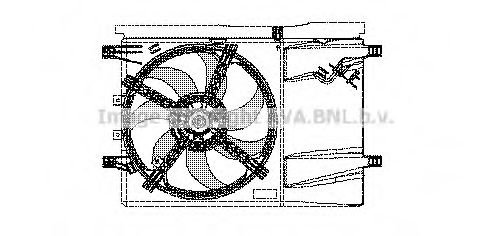 Imagine Ventilator, radiator AVA QUALITY COOLING FT7532