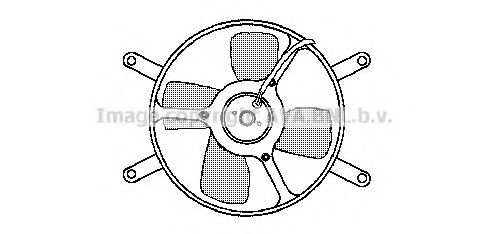 Imagine Ventilator, radiator AVA QUALITY COOLING FT7548