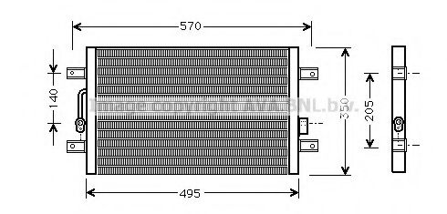 Imagine Condensator, climatizare AVA QUALITY COOLING FTA5240