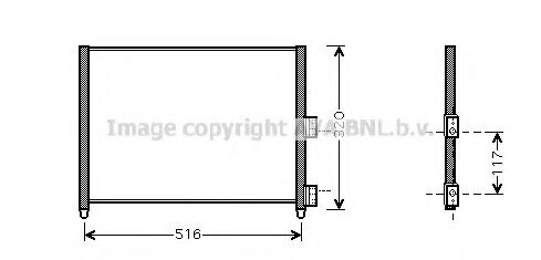 Imagine Condensator, climatizare AVA QUALITY COOLING FTA5303