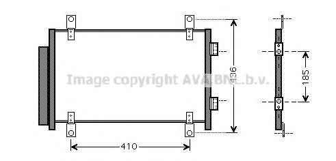 Imagine Condensator, climatizare AVA QUALITY COOLING FTA5351D