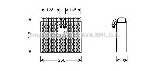 Imagine evaporator,aer conditionat AVA QUALITY COOLING FTV071