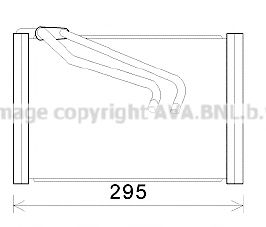 Imagine evaporator,aer conditionat AVA QUALITY COOLING FTV443