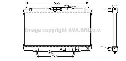 Imagine Radiator, racire motor AVA QUALITY COOLING HD2070