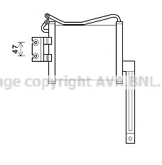 Imagine Radiator racire ulei, cutie de viteze automata AVA QUALITY COOLING HY3331