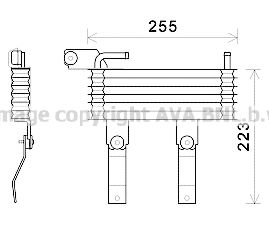 Imagine Radiator racire ulei, cutie de viteze automata AVA QUALITY COOLING HY3369