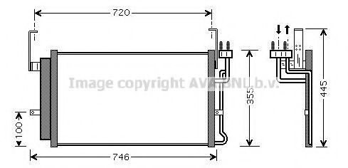 Imagine Condensator, climatizare AVA QUALITY COOLING HY5084D