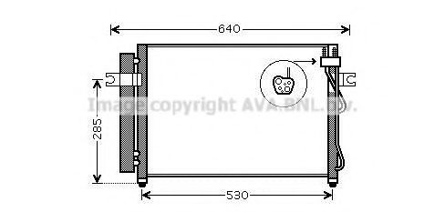 Imagine Condensator, climatizare AVA QUALITY COOLING HY5195D