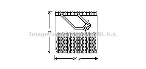 Imagine evaporator,aer conditionat AVA QUALITY COOLING HYV202