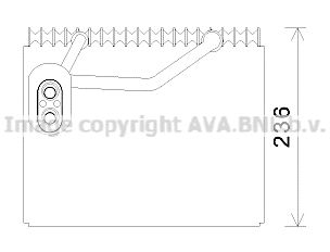 Imagine evaporator,aer conditionat AVA QUALITY COOLING HYV367