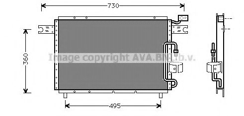 Condensator, climatizare AVA QUALITY COOLING IS5021