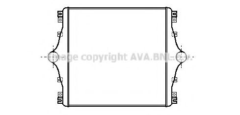 Imagine Intercooler, compresor AVA QUALITY COOLING IV4016