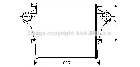 Imagine Intercooler, compresor AVA QUALITY COOLING IV4055